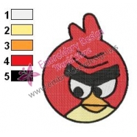 Angry Birds Space Embroidery Design 15